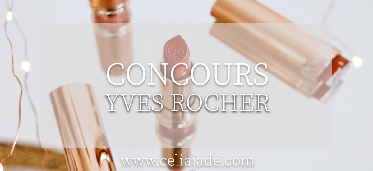 CONCOURS : Gagne ton rouge à lèvres Yves Rocher Grand Rouge